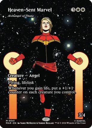 Heaven-Sent Marvel - Archangel of Thune (Borderless) (041) [Marvel Universe Eternal-Legal]