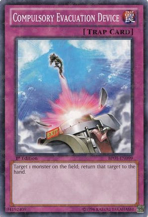 Compulsory Evacuation Device (Starfoil) (Starfoil Rare) [BP01-EN099] 1st Edition
