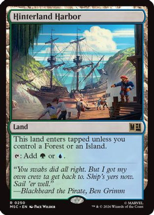 Hinterland Harbor (Surge Foil) (250) [Commander: Marvel Super Heroes] Foil