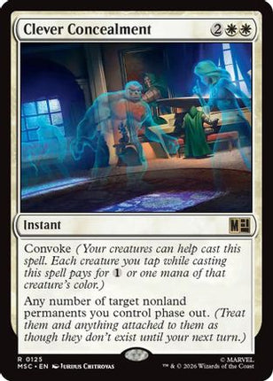 Clever Concealment (125) [Commander: Marvel Super Heroes]