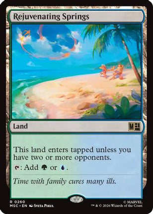 Rejuvenating Springs (Surge Foil) (260) [Commander: Marvel Super Heroes] Foil