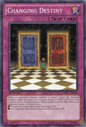 Changing Destiny (Starfoil) (Starfoil Rare) [BP01-EN104] Unlimited