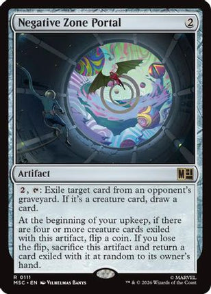 Negative Zone Portal (Surge Foil) (111) [Commander: Marvel Super Heroes] Foil