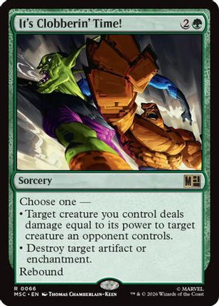 It's Clobberin' Time! (066) [Commander: Marvel Super Heroes]
