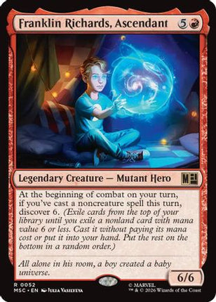Franklin Richards, Ascendant (052) [Commander: Marvel Super Heroes]