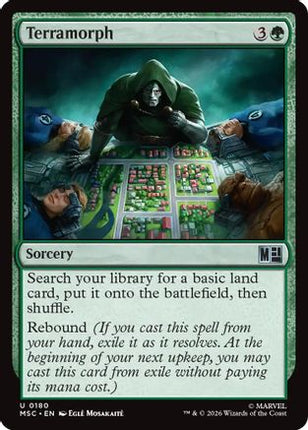 Terramorph (Surge Foil) (180) [Commander: Marvel Super Heroes] Foil