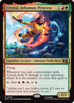 Crystal, Inhuman Princess (080) [Commander: Marvel Super Heroes]