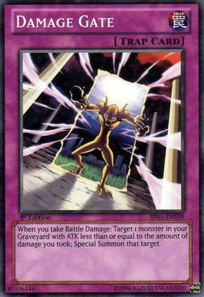 Damage Gate (Starfoil) (Starfoil Rare) [BP01-EN109] Unlimited