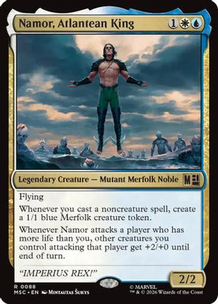Namor, Atlantean King (088) [Commander: Marvel Super Heroes]