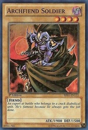 Archfiend Soldier (Starfoil) (Starfoil Rare) [BP01-EN112] Unlimited