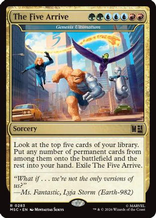 The Five Arrive - Genesis Ultimatum (283) [Commander: Marvel Super Heroes]