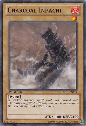 Charcoal Inpachi (Starfoil) (Starfoil Rare) [BP01-EN114] 1st Edition