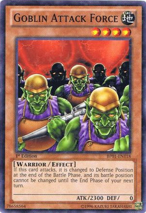 Goblin Attack Force (Starfoil) (Starfoil Rare) [BP01-EN118] Unlimited