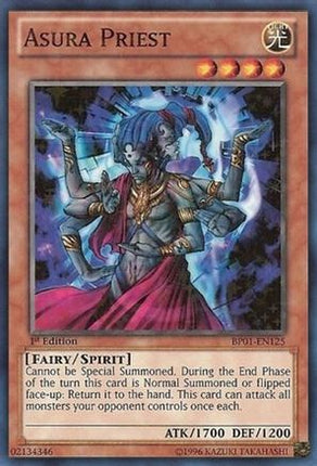 Asura Priest (Starfoil) (Starfoil Rare) [BP01-EN125] Unlimited