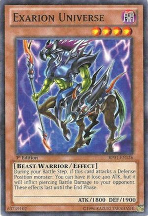 Exarion Universe (Starfoil) (Starfoil Rare) [BP01-EN126] Unlimited