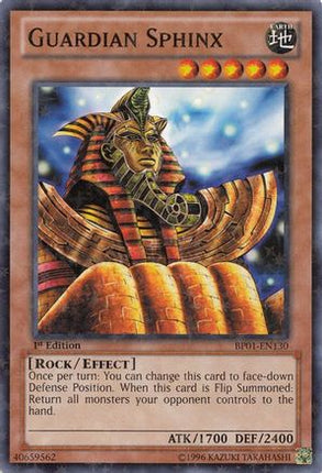 Guardian Sphinx (Starfoil) (Starfoil Rare) [BP01-EN130] 1st Edition