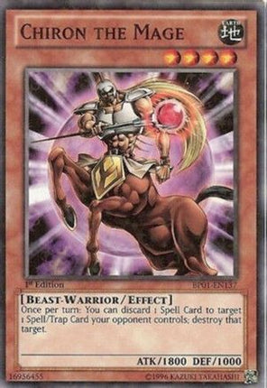 Chiron the Mage (Starfoil) (Starfoil Rare) [BP01-EN137] 1st Edition