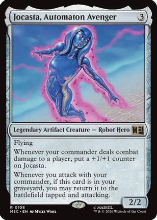 Jocasta, Automaton Avenger (Surge Foil) (108) [Commander: Marvel Super Heroes] Foil