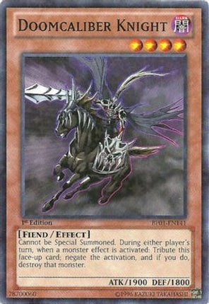 Doomcaliber Knight (Starfoil) (Starfoil Rare) [BP01-EN141] Unlimited