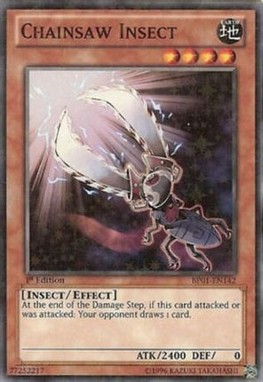 Chainsaw Insect (Starfoil) (Starfoil Rare) [BP01-EN142] 1st Edition