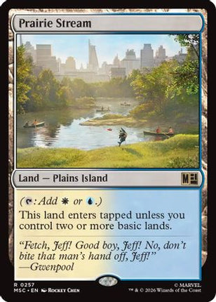 Prairie Stream (Surge Foil) (257) [Commander: Marvel Super Heroes] Foil
