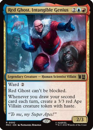 Red Ghost, Intangible Genius (092) [Commander: Marvel Super Heroes]