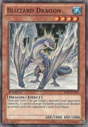Blizzard Dragon (Starfoil) (Starfoil Rare) [BP01-EN147] Unlimited