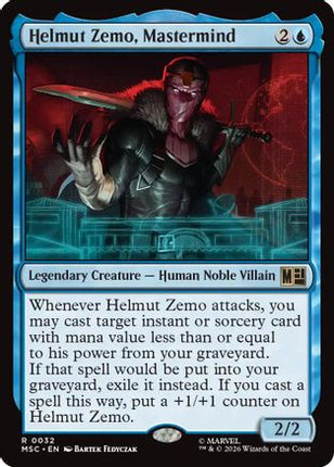 Helmut Zemo, Mastermind (032) [Commander: Marvel Super Heroes]