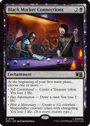 Black Market Connections (155) [Commander: Marvel Super Heroes]