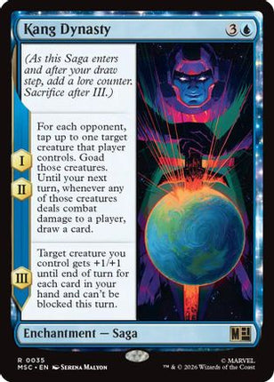Kang Dynasty (Surge Foil) (035) [Commander: Marvel Super Heroes] Foil