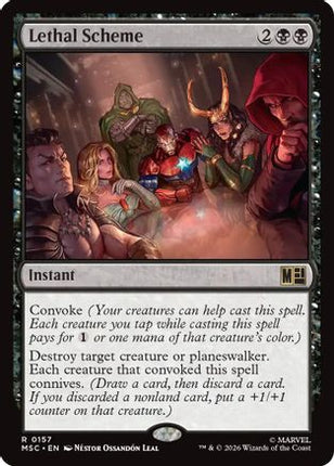 Lethal Scheme (157) [Commander: Marvel Super Heroes]