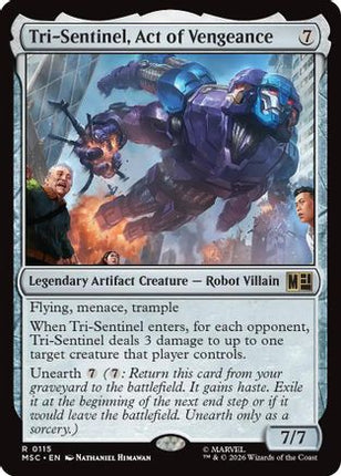Tri-Sentinel, Act of Vengeance (115) [Commander: Marvel Super Heroes]