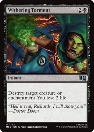 Withering Torment (162) [Commander: Marvel Super Heroes]