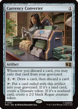 Currency Converter (197) [Commander: Marvel Super Heroes]