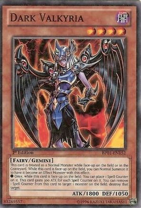 Dark Valkyria (Starfoil) (Starfoil Rare) [BP01-EN152] 1st Edition