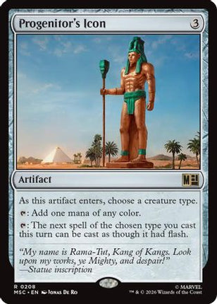 Progenitor's Icon (208) [Commander: Marvel Super Heroes]