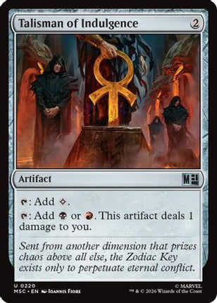 Talisman of Indulgence (220) [Commander: Marvel Super Heroes]