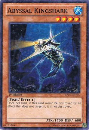 Abyssal Kingshark (Starfoil) (Starfoil Rare) [BP01-EN155] Unlimited