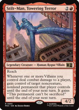 Stilt-Man, Towering Terror (061) [Commander: Marvel Super Heroes]
