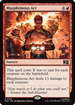Blasphemous Act (163) [Commander: Marvel Super Heroes]