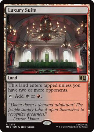 Luxury Suite (252) [Commander: Marvel Super Heroes]