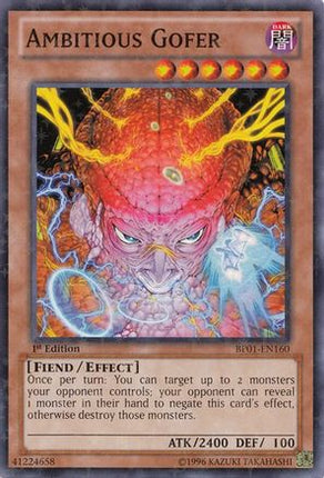 Ambitious Gofer (Starfoil) (Starfoil Rare) [BP01-EN160] Unlimited