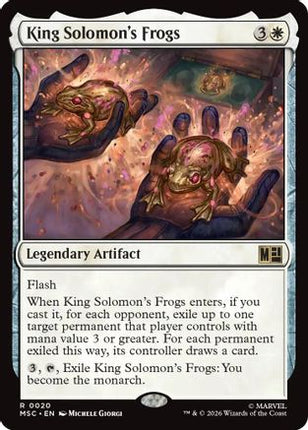 King Solomon's Frogs (020) [Commander: Marvel Super Heroes]