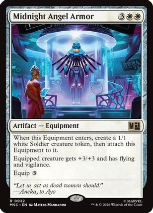 Midnight Angel Armor (022) [Commander: Marvel Super Heroes]