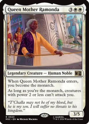 Queen Mother Ramonda (023) [Commander: Marvel Super Heroes]
