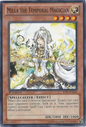 Milla the Temporal Magician (Starfoil) (Starfoil Rare) [BP01-EN168] Unlimited