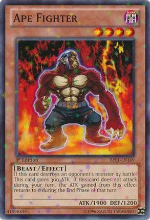 Ape Fighter (Starfoil) (Starfoil Rare) [BP01-EN169] Unlimited