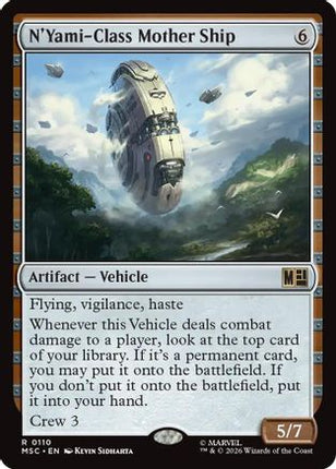 N'Yami-Class Mother Ship (110) [Commander: Marvel Super Heroes]
