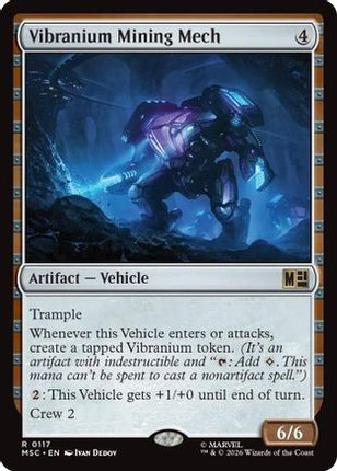 Vibranium Mining Mech (117) [Commander: Marvel Super Heroes]