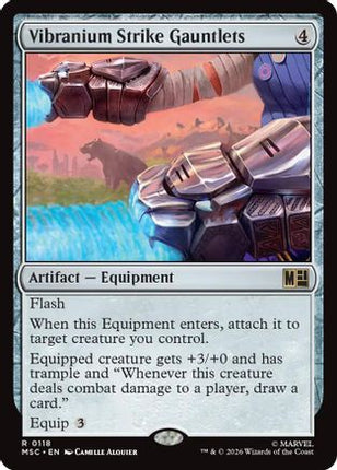 Vibranium Strike Gauntlets (118) [Commander: Marvel Super Heroes]
